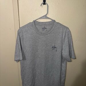 Gray Graphic Guy Harvey T-Shirt